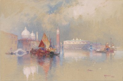 Veduta di Venezia, 1888 da Thomas Moran